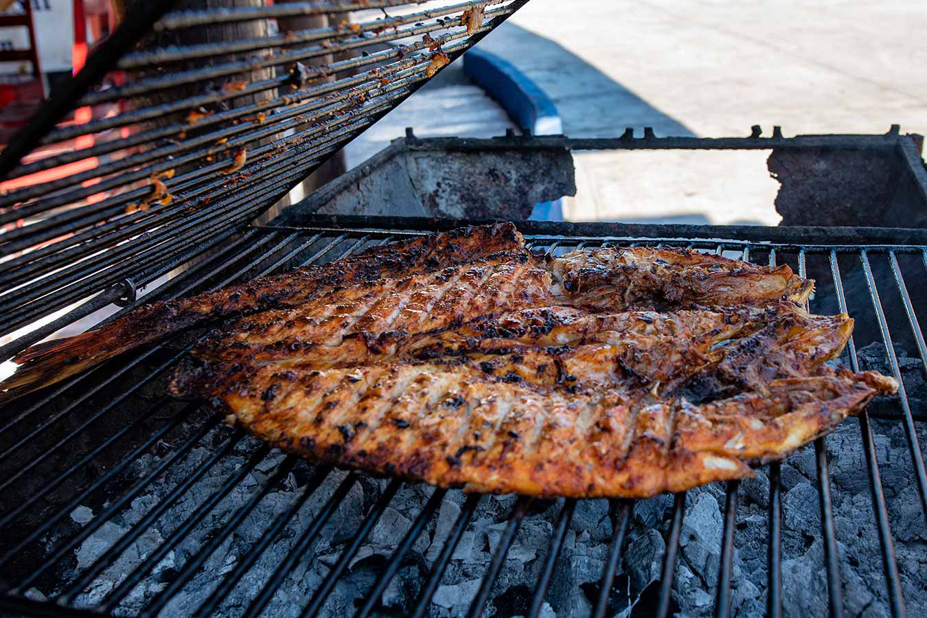 El tradicional pescado zarandeado. Image