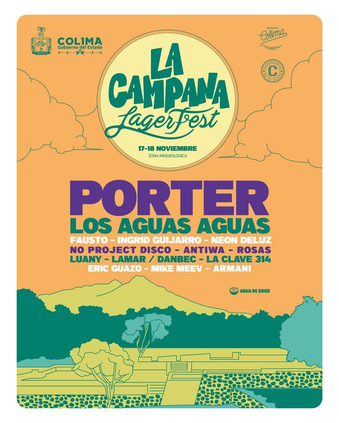 Poster oficial La Campana Lagerfest 2023 Image