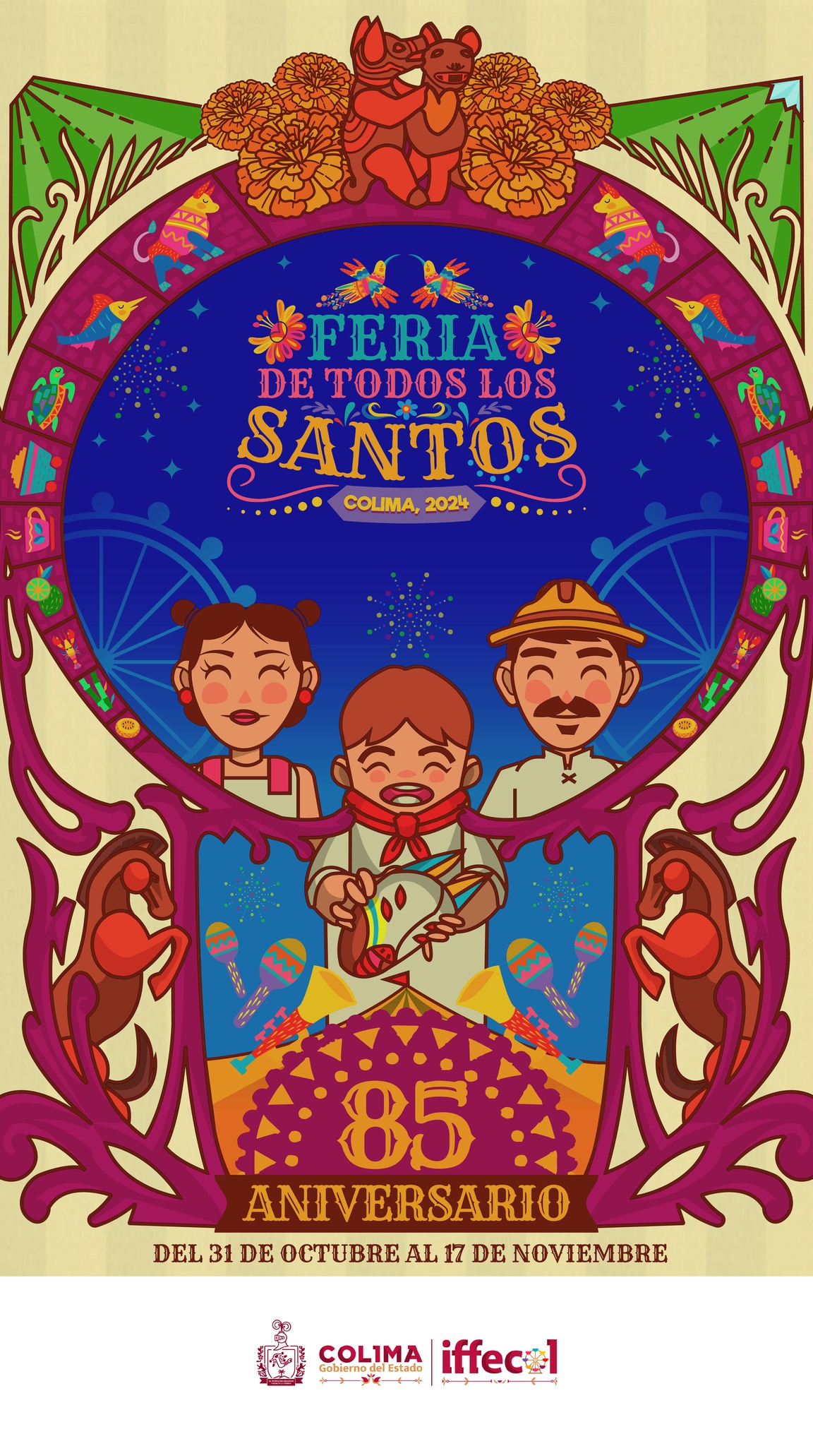 Poster oficial Feria de Todos los Santos 2024 Image